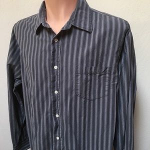 Aeropostale Button Front Long Sleeve Shirt Men XL